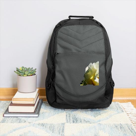 pale yellow backpack